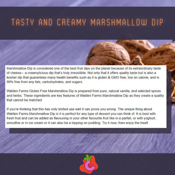 Tasty And Creamy Marshmallow Dip